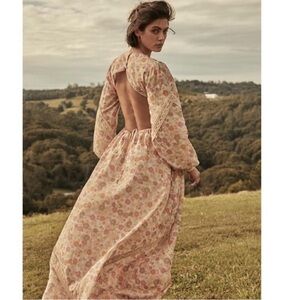 NWT Free People Open-Back Maxi Dress